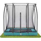 Salta Comfort Edition Ground - inground trampoline met veiligheidsnet - 214 x 153 cm - Groen