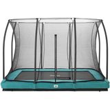 Salta Comfort Edition Ground  - inground trampoline met veiligheidsnet - 305 x 214 cm - Groen