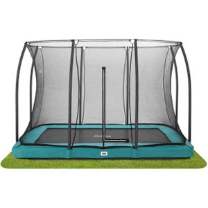 Salta Comfort Edition Ground  - inground trampoline met veiligheidsnet - 305 x 214 cm - Groen