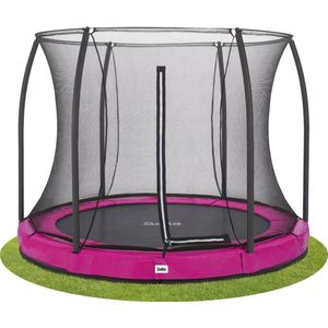 Salta Comfort Edition Ground - inground trampoline met veiligheidsnet - ø 213 cm - Roze