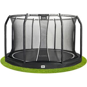 Trampoline Salta Premium Ground Black 366 + Safety Net