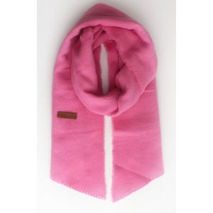 Odilia scarf- Accessories Junkie Amsterdam- Dames- Gebreide sjaal- Herfst winter- Katoenen sjaal- Effen- Roze