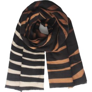 Rosali scarf- Accessories Junkie Amsterdam- Dames sjaal- Herfst winter- Rechthoek- Katoen- Cosy chic- Camel