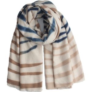 Rosali scarf- Accessories Junkie Amsterdam- Dames sjaal- Herfst winter- Rechthoek- Katoen- Cosy chic- Off white