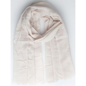 Ishele's scarf- Accessories Junkie Amsterdam- Dames sjaal- Lente- Katoen- Effen sjaal- Omslagdoek- Cadeau- Lang- Beige