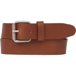 Petrol Industries Riem Heren - Broekriem - Verstelbaar - Leer - Cognac - 95 cm - L