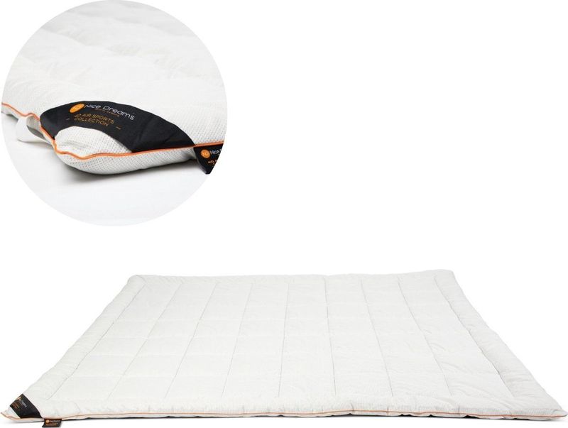 Nice Dreams - 4D Topper - Tweepersoons - 180x200 cm - Zachte topper voor matras