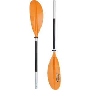 EvoNautic Kajak Peddel Verstelbaar Aluminium 2-delig Oranje - Kayak Peddel - Roeispaan - Peddel Kano - Kayak Peddels