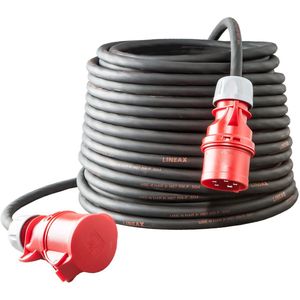 Keraf - H07RN-F 5G2,5 Verlengkabel - 25 Meter - Rubber - IP44