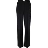 CHANTALLE - Pantalon - Zwart - Wide Leg Fit - Klassieke Persnaad