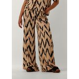 AAIKO Frederique Ikat Vis 528 Broeken Dames - Beige
