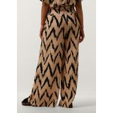 AAIKO Frederique Ikat Vis 528 Broeken Dames - Beige
