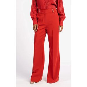 AAIKO Sonja Fancy R Pes 345 Broeken Dames - Rood