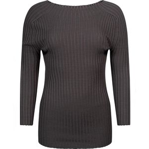 AAIKO Bente Vis 300 Tops & T-shirts Dames - Shirt - Grijs - Maat XS