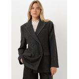 Aaiko - Demi - Jas - Zwart - Elegante Grijze Jas