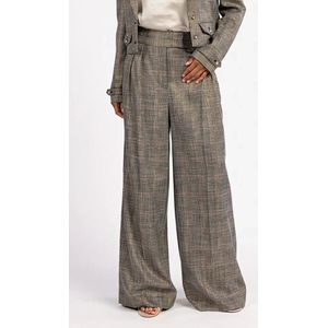 AAIKO Frederique Tweed Vis 540 Broeken Dames - Zwart