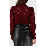 AAIKO Muze Pes 566 Blouses Dames Rood