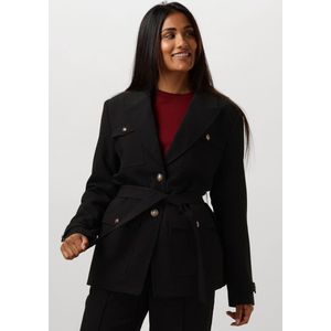 Aaiko - Noa R Pes 345 Blazer - Zwart - Leer