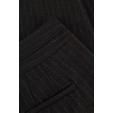 AAIKO Parene Pinstripe Vis 548 Broeken Dames - Zwart