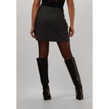 AAIKO - Pascale Pinstripe Vis 548 - Korte Rok - Zwart