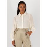 Aaiko - Blouse - Ecru - 70% Tencel en 30% Nylon - Lange Mouwen