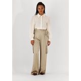 Aaiko - Blouse - Ecru - 70% Tencel en 30% Nylon - Lange Mouwen