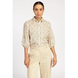 AAIKO Lien 2 Tone Blouse Dames - Geel