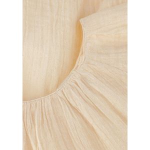 AI&KO T-shirt Korte Mouw - Delany Co in de Kleur Gold