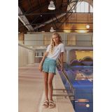 IZZY - CRINKLE VIS - Minirok - Mintkleur - Viscose