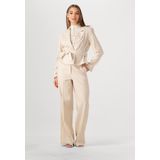 Aaiko - Sonja Stripe VIS 526 - Broek - Beige