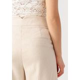 Aaiko - Sonja Stripe VIS 526 - Broek - Beige