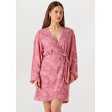 Aaiko - Eloise Chiffon Bloemenjurk - Roze - Dames