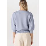 AAIKO - Adry Vis 436 - Sweater - Lichtblauw - Katoen