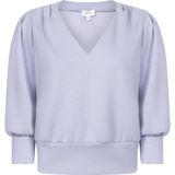 AAIKO - Adry Vis 436 - Sweater - Lichtblauw - Katoen