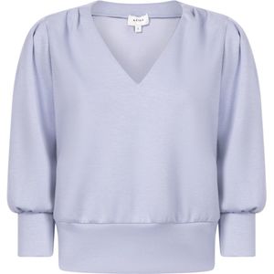 AAIKO - Adry Vis 436 - Sweater - Lichtblauw - Katoen