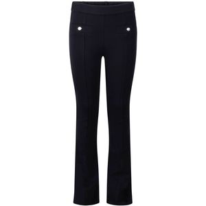 AI&KO - Laila Flared Pants - Zwart - Harembroek