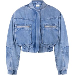 Ai&Ko - Samy Tencel Ten 520 G - Winterjas - Lichtblauw