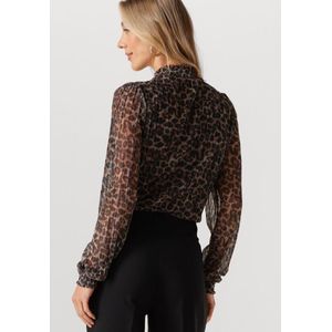 Aaiko - Longsleeve Tory Animal - Zwart - Dames