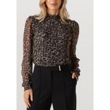 Aaiko - Longsleeve Tory Animal - Zwart - Dames