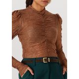 Aaiko - TYLER PA 123 - Longsleeve - Midden beige