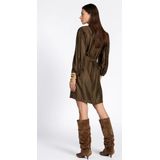 Aaiko - Semira - A-lijn Jurk - Laurel Leaf