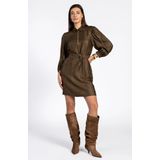 Aaiko - Semira - A-lijn Jurk - Laurel Leaf