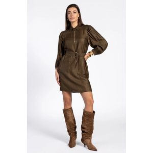 Aaiko - Semira - A-lijn Jurk - Laurel Leaf