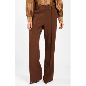 Aaiko - Chantalle R PES 345 - Broek - Bruin - Polyester