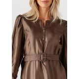 Aaiko Jurk SEMIRA SHINE VIS Donker grijs