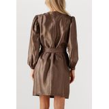 Aaiko Jurk SEMIRA SHINE VIS Donker grijs