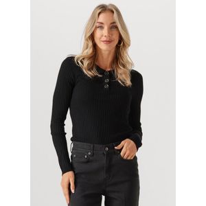 AAIKO - FLORES WO 310 - Hoodie - Zwart - Dames