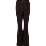 Aaiko - GLENN - Flared Broek - Zwart - Hoge Taille
