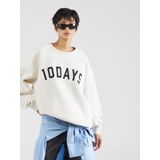 10Days, Dames, Sweatshirts & Hoodies, Zwart, Maat: 2XS Katoen,