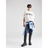 10Days, Dames, Sweatshirts & Hoodies, Zwart, Maat: 2XS Katoen,